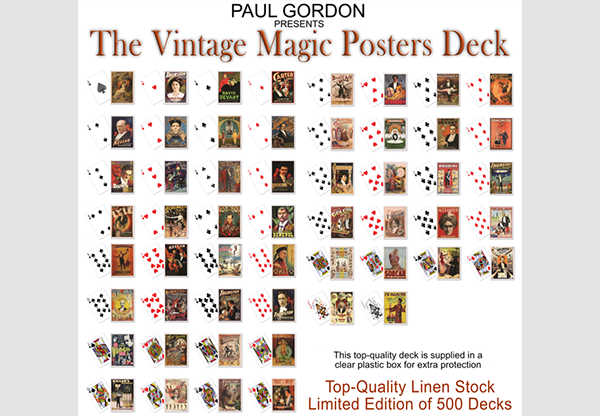 PlayingCardDecks.com-Vintage Magic Posters Playing Cards
