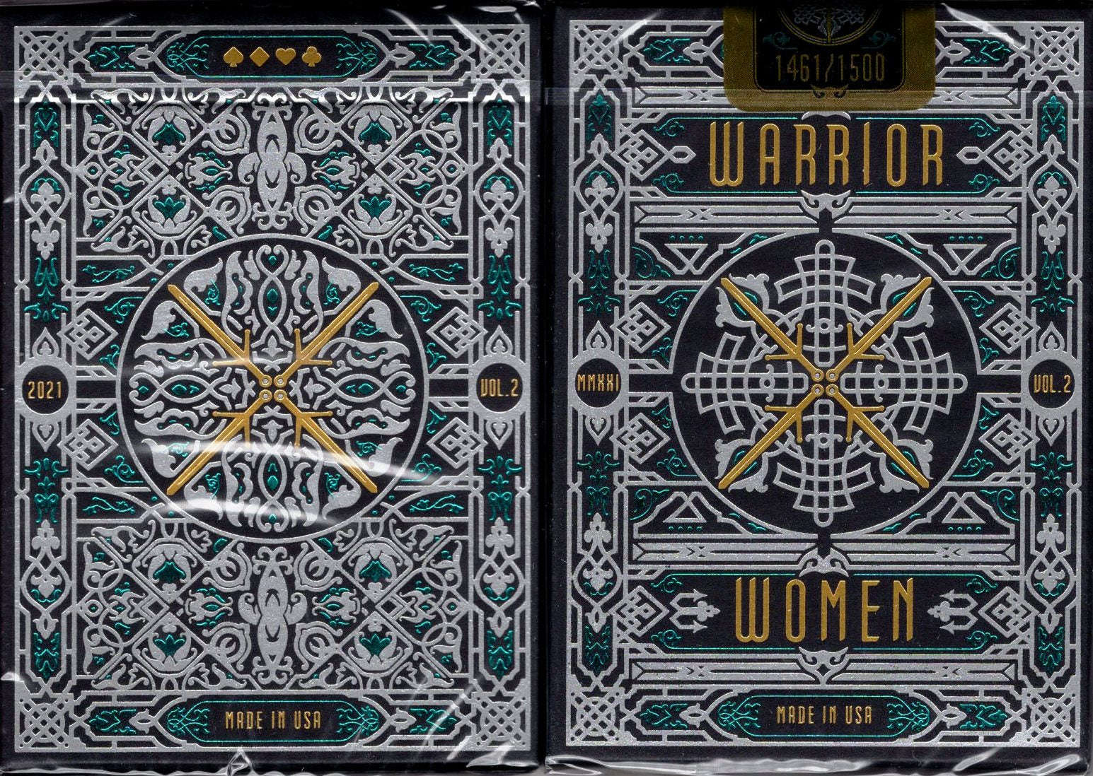 Woman Commander Card Warrior Women v2 Playing Cards USPCC – PlayingCardDecks.com