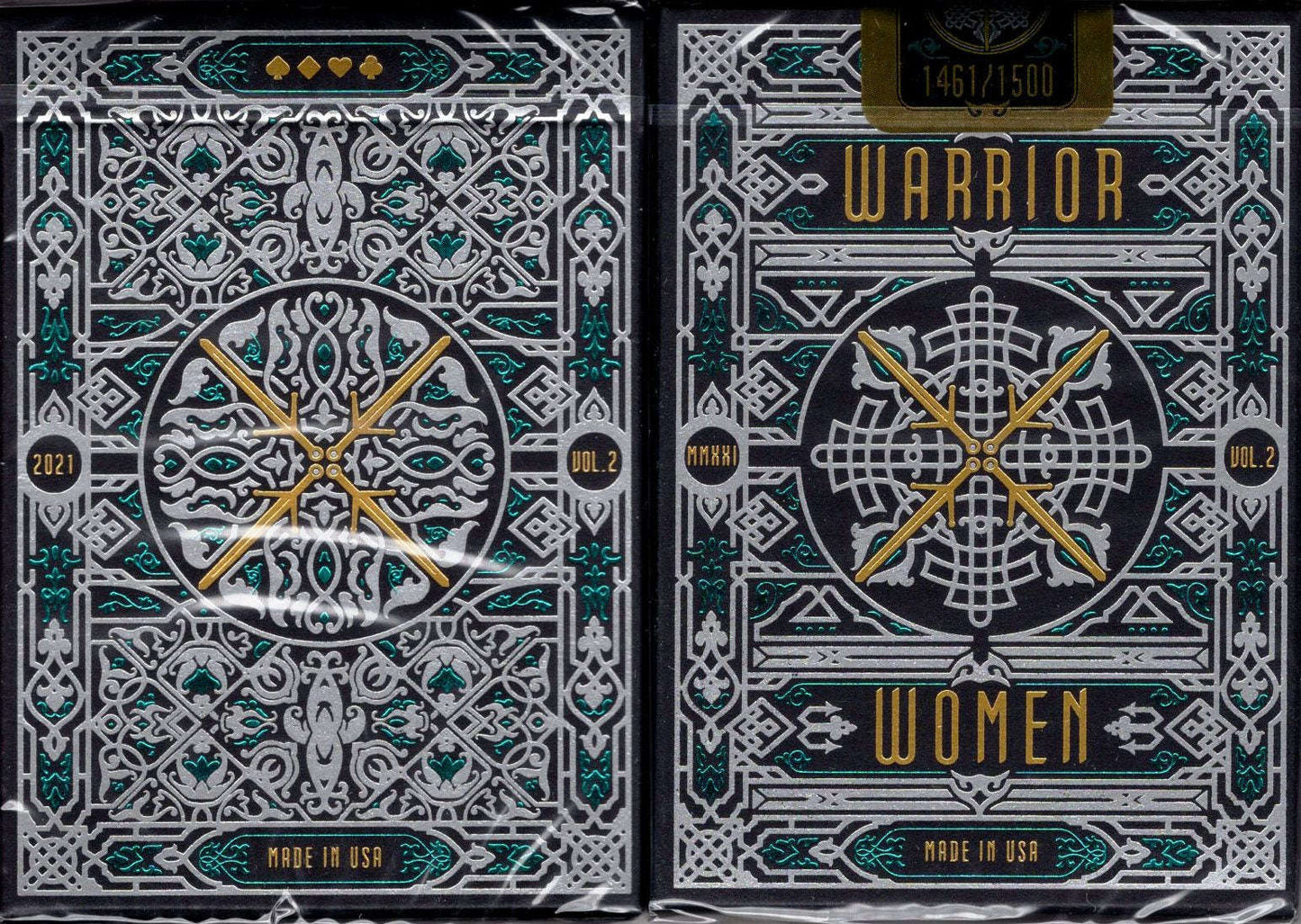 PlayingCardDecks.com-Warrior Women v2 Playing Cards USPCC