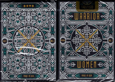 PlayingCardDecks.com-Warrior Women v2 Playing Cards USPCC