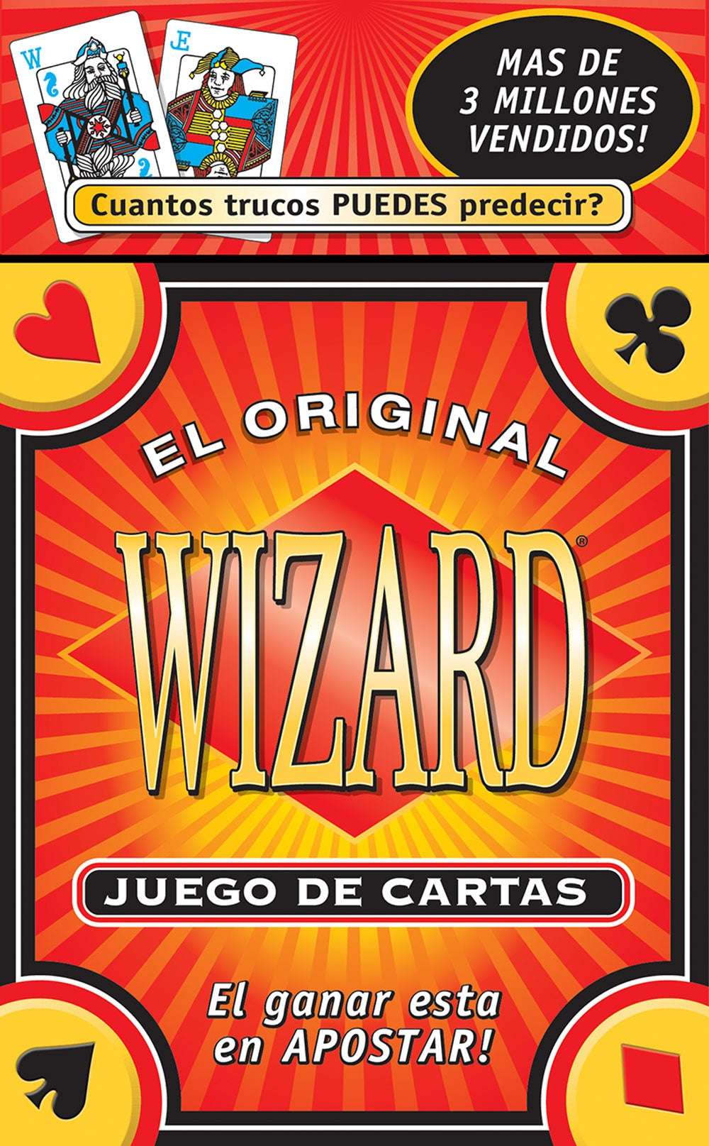 PlayingCardDecks.com-Wizard Spanish Edition Card Game USGS