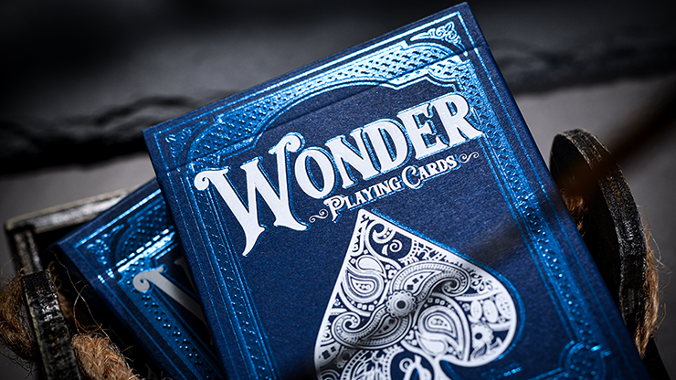PlayingCardDecks.com-Wonder Blue Playing Cards USPCC