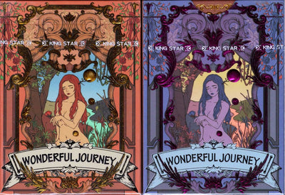 PlayingCardDecks.com-Wonderful Journey Golden Playing Cards