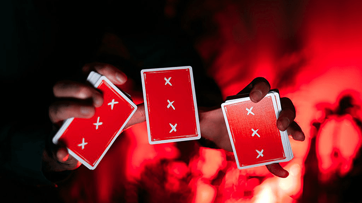 PlayingCardDecks.com-X Deck Signature Red Playing Cards USPCC