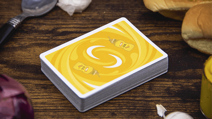 PlayingCardDecks.com-Yellow Mustard Playing Cards USPCC