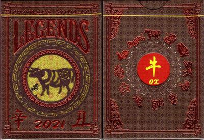 PlayingCardDecks.com-Zodiac 2021 Year of the OX Playing Cards LPCC